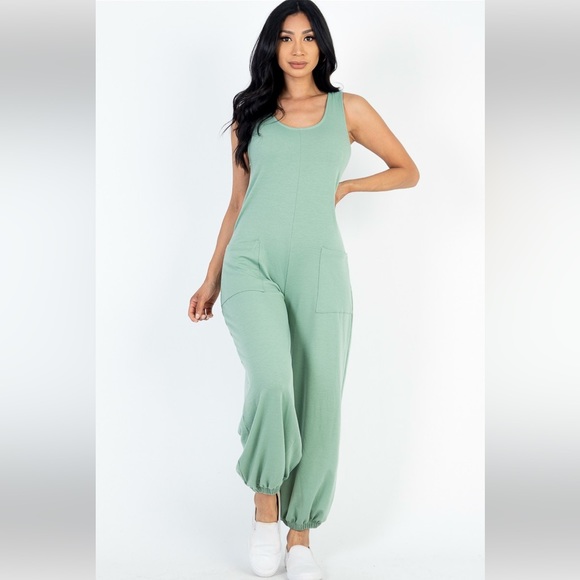 Dresses & Skirts - ⭕️ SOLD OUT ⭕️ NEW "Soft to the Touch” Sleeveless Jumpsuit